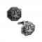 Vintage Thor Gunmetal Shield Cufflinks.JPG